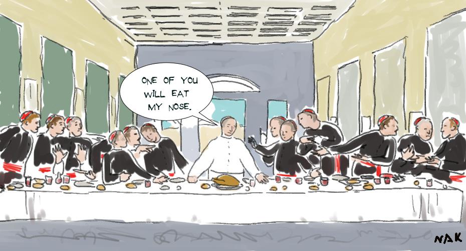 Ever Wonder about the Pope's Nose