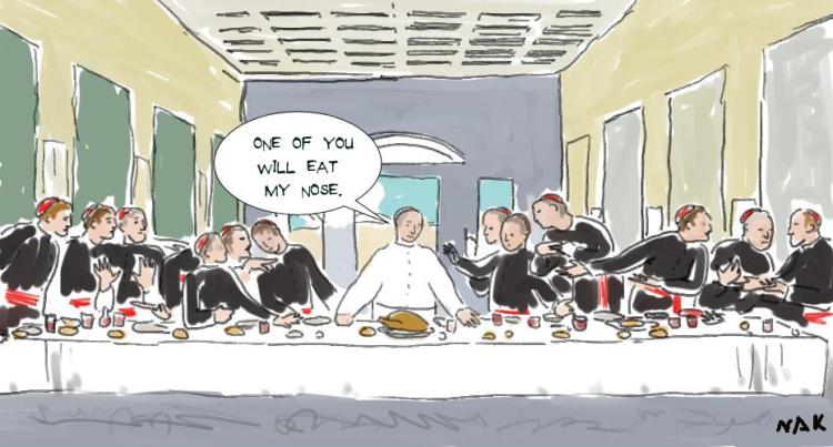 Ever Wonder about the Pope's Nose