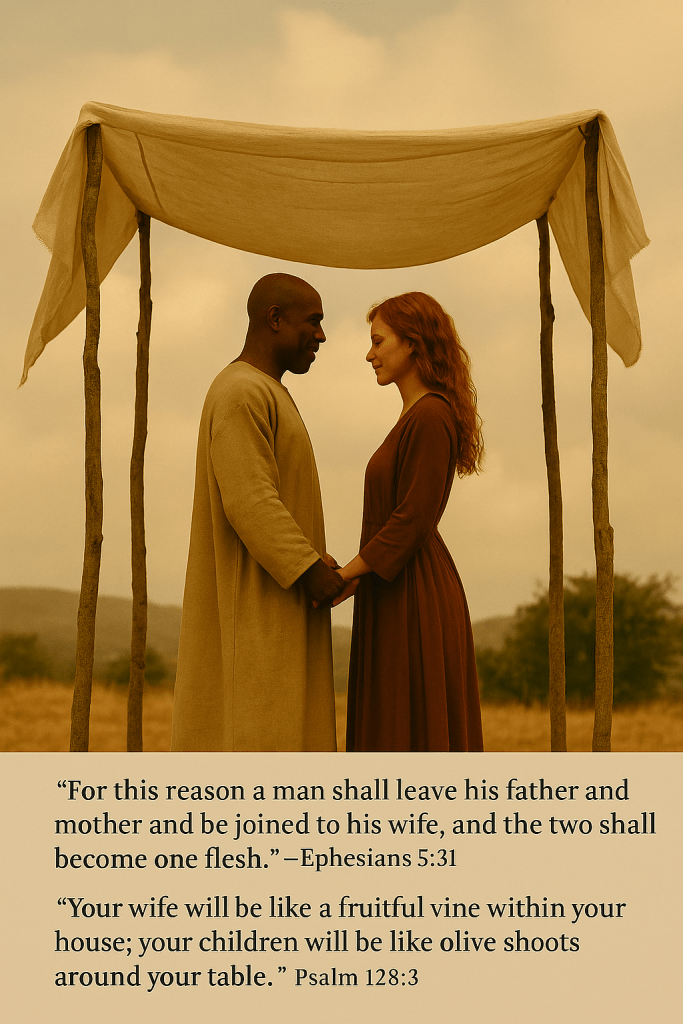 Mary Magdalene, the law written in her heart as the living Cross — do you see the wood and nails as the wedding canopy?